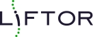 logo firmy Liftor s.r.o. - polohovací výškově nastavitelné stoly